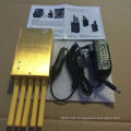 Portable 5-Antennas CDMA/GSM/Dcs/3G Cellphone Signal Jammer/GPS Jammer/WiFi Jammer